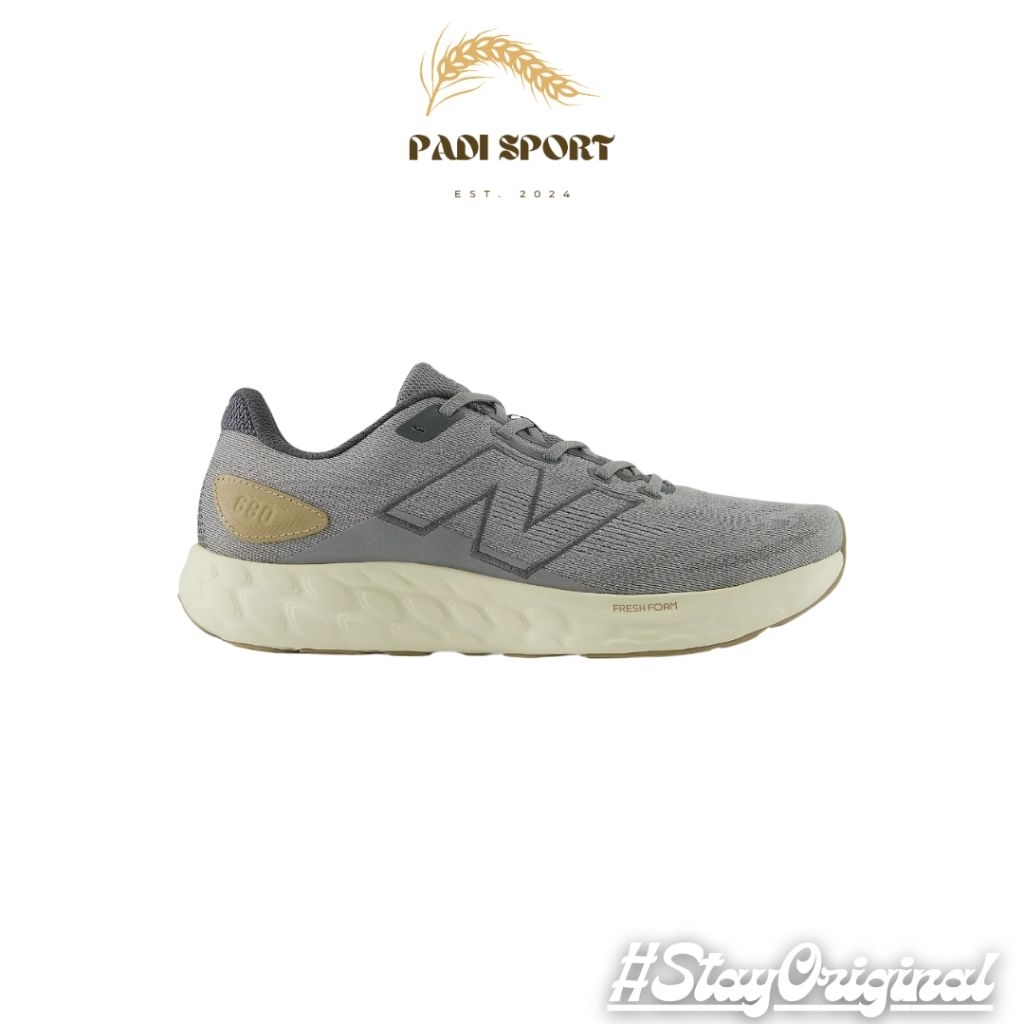 NEW BALANCE MENS FRESH FOAM X 680 V8 [ART M680RY8] - SEPATU LARI RUNNING CUSHION ORIGINAL RESMI BNIB
