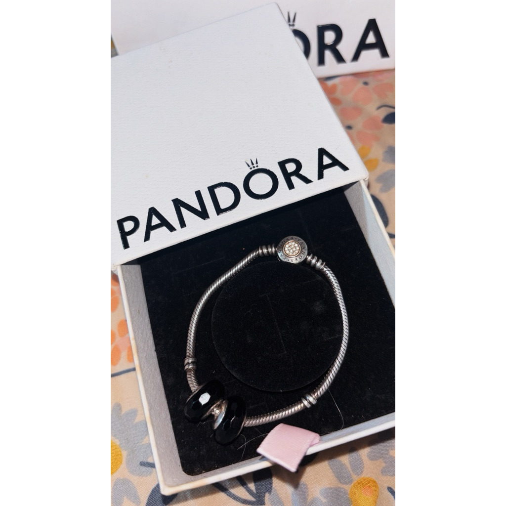 pandora bracelet with charm