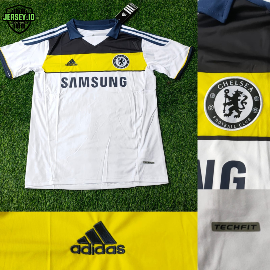 Jersey Bola Retro Vintage Chelsea 2011/2012 Nyaman Player Issue