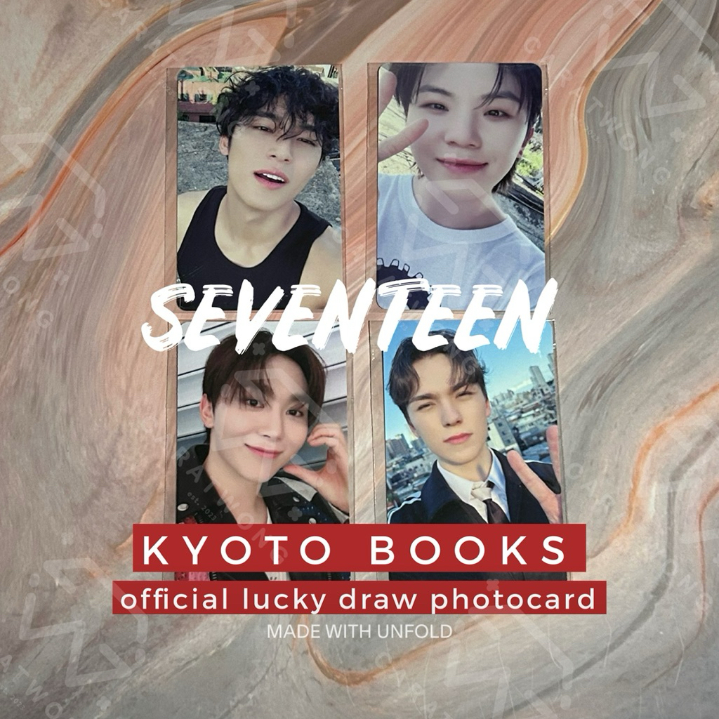 [READY STOCK] SEVENTEEN KYOBO BOOKS (KYOBO) HAPPY BURSTDAY - OFFICIAL LUCKY DRAW PHOTOCARD PC MINGYU