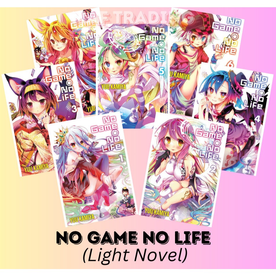 No game no life  Light novel Volume 1-12 (English)