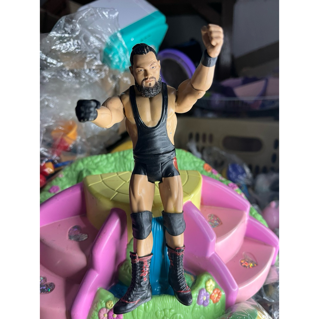 Mainan Figur Pemain Olahraga sepakbola WWE WWF Smackdown