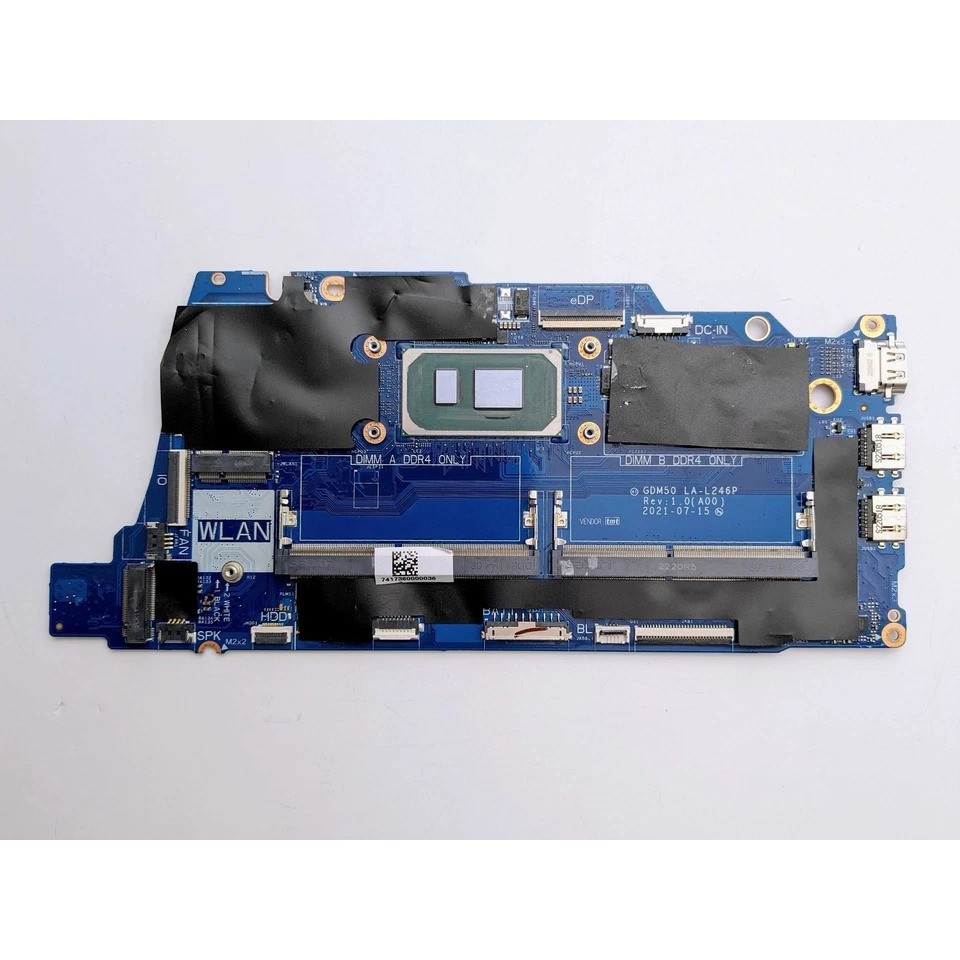 Motherboard For Dell Inspiron 15 3511 Vostro 15 3510 LA-L241P With CPU I3-1115G4 I5-1135G7