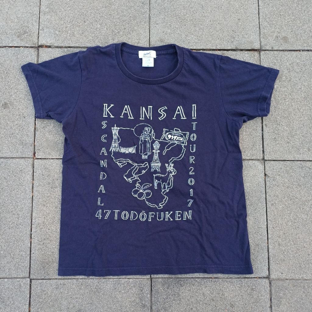 Kaos Band Jepang Official Scandal