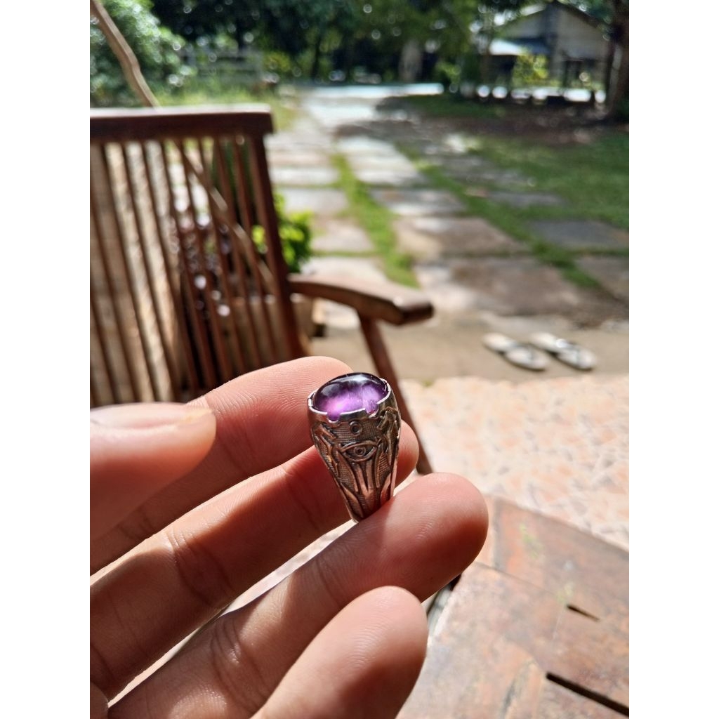 Kecubung Ungu ( amethyst ) kristal brazil