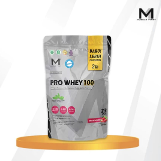 Whey Protein MUSCLE FIRST Pro Whey 100 2 Lbs – Suplemen Fitness Tinggi Protein