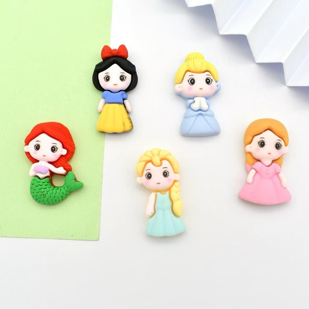 CLAY RESIN KARAKTER PRINCESS DISNEY LUCU CANTIK