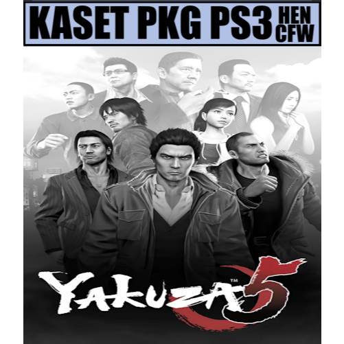 Kaset pkg ps3 Yakuza 5