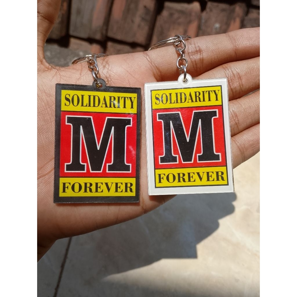 GANTUNGAN KUNCI PREMIUM TEKNIK MESIN/M SOLVER AKRILIK - DENGAN 2 SISI GAMBAR