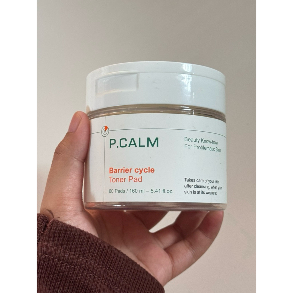 Preloved p calm pcalm barrier cycle toner pad 130k