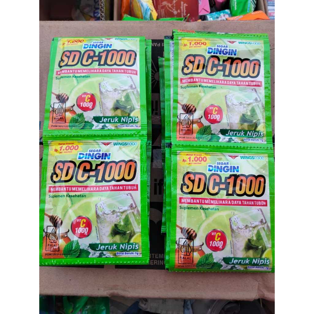 Segar Dingin Sachet - Isi 24 Sachet @7g