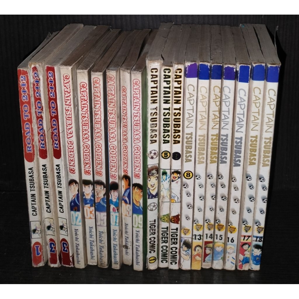 Komik Captain Tsubasa Road to 2002 dan Tiger Comic
