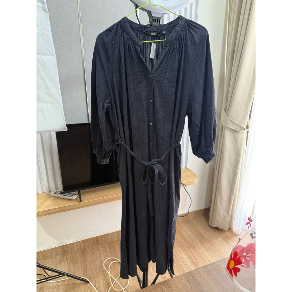 Dress Panjang Casual Uniqlo - Second Like New