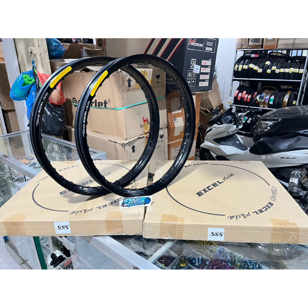 VELG VELK TAKASAGO EXEL ASIA UKURAN 140.160.185.215.250 RING 17 DAN RING 18 ORIGINAL MALESYA WARHA H