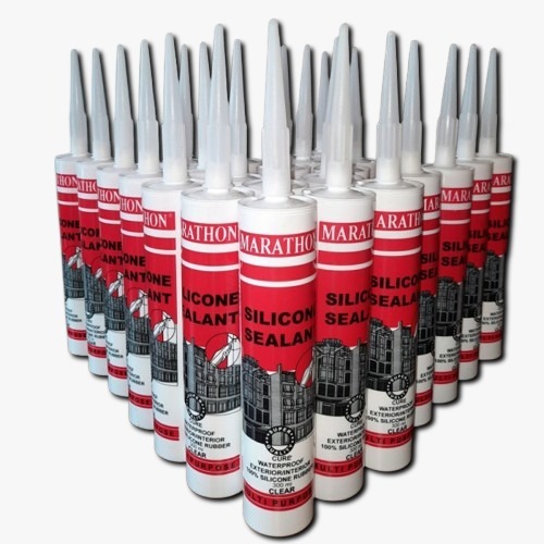 LEM KACA AQUARIUM HITAM / PUTIH / LEM SEALANT SILICONE