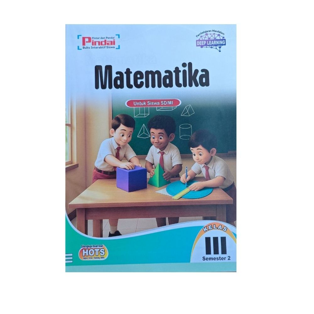 Buku LKS Pindai Kelas 3 SD Matematika Semester 2 Kurikulum Merdeka Edisi Terbaru