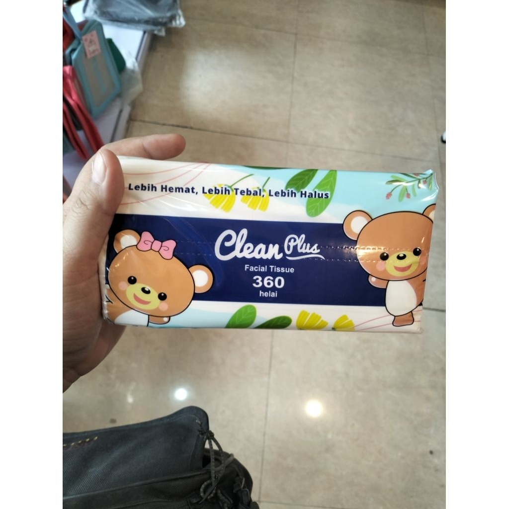 tisu clean plus 180sheet