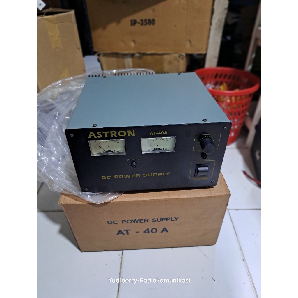 Power supply Astron 40 Ampere Kondisi Baru Setara Dakai 40A Dijamin Awet Kuat Arus 40 ampere murni
