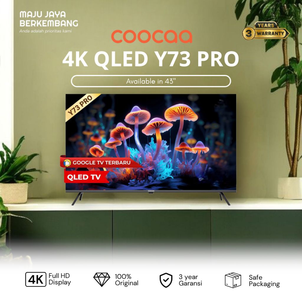 COOCAA 43Y73PRO 43 inch -Google TV  Y73 PRO