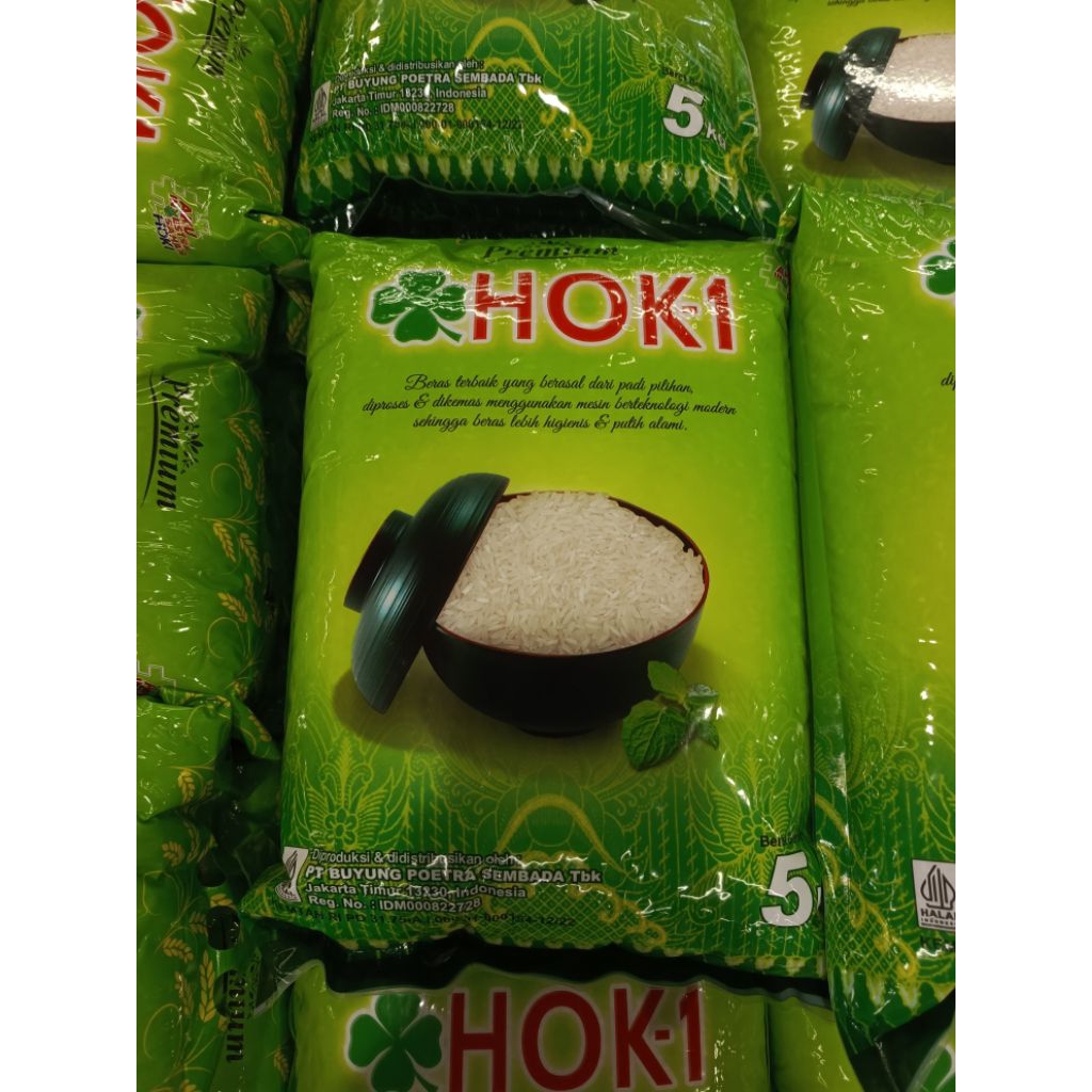 BERAS HOKI BERAS PREMIUM 5KILO