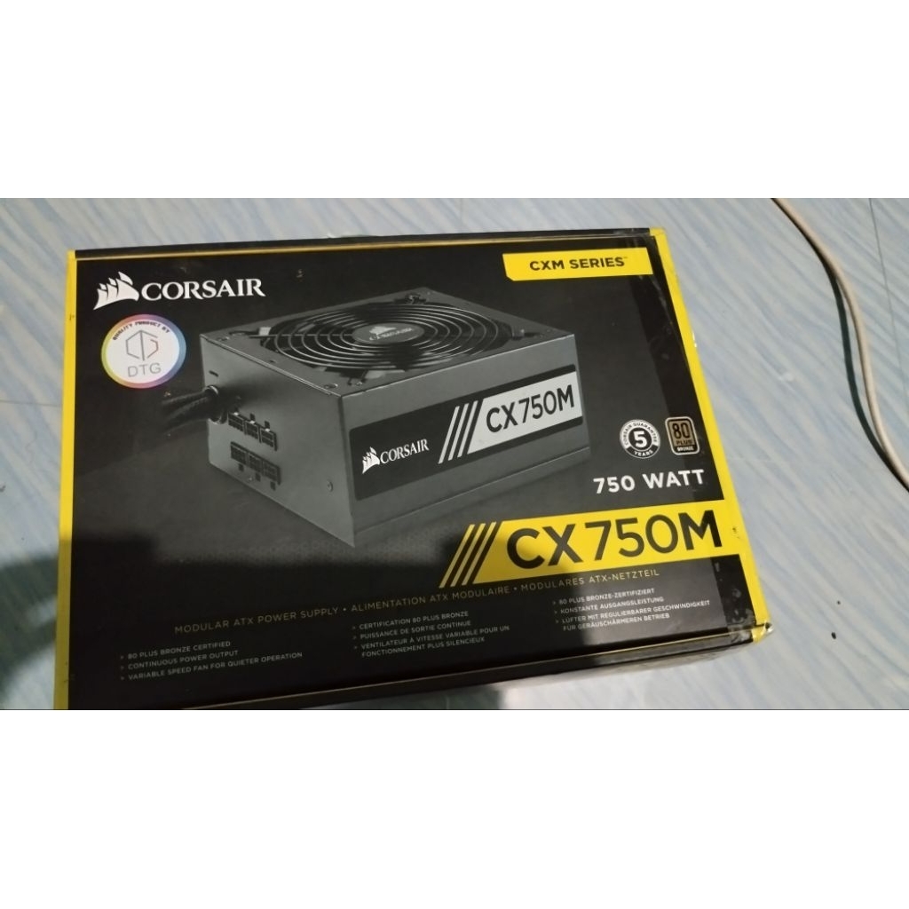 PSU Corsair CX750M 750watt 80+ Bronze