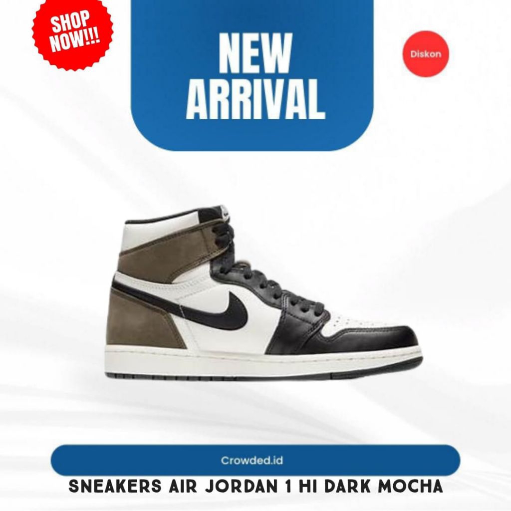 (CROWDED) Sneakers Air Jordan 1 High Retro Dark Mocha