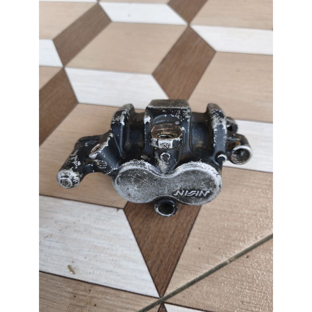 kaliper pala babi depan honda vario 110 old lama karbu piston 2 original ori asli second