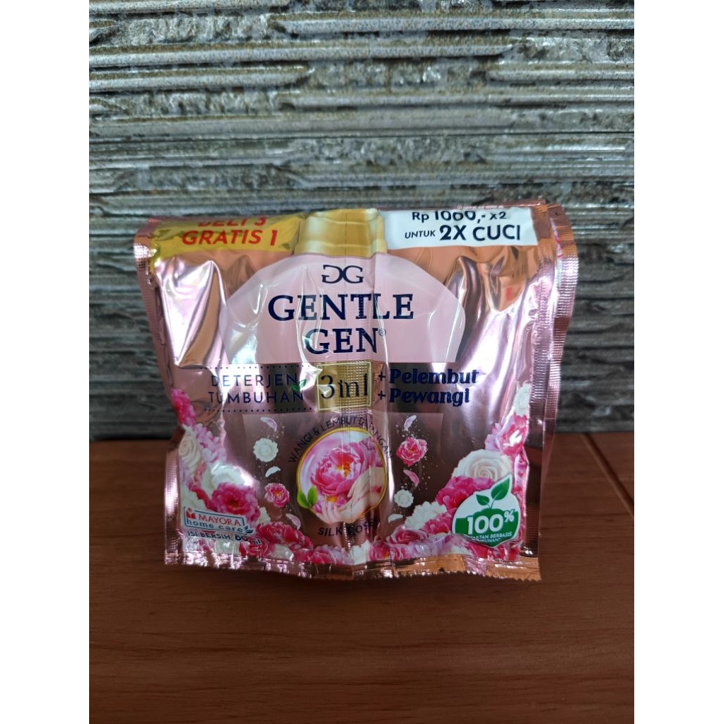 Gentle Gen Renceng | Gentle Gen Sachet | Gentle Gen  sachet twinpack 80 ml | Gentle Gen 3in1 sachet