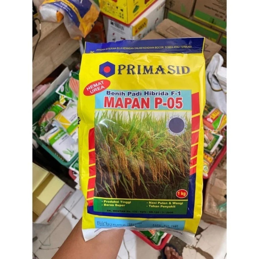 Benih Padi Bibit Mapan p05 Primasid Mapan 05 Hibrida 1kg