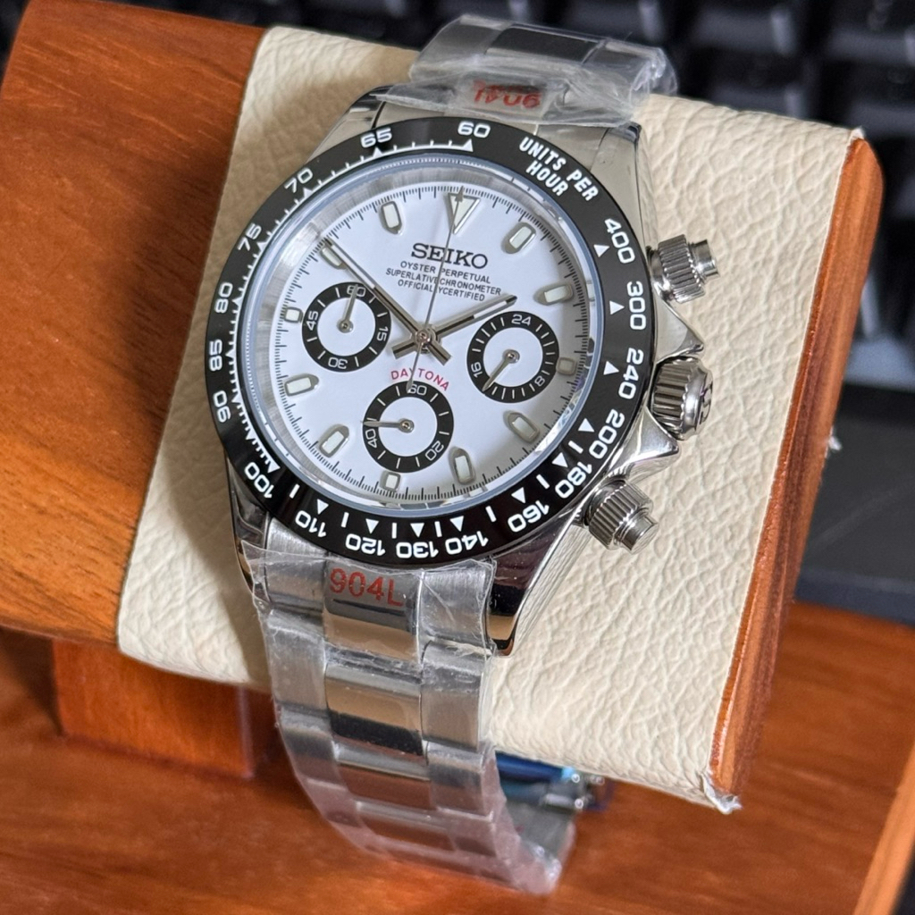 Seikomod Daytona Panda VK63 Chronograph Exclusive