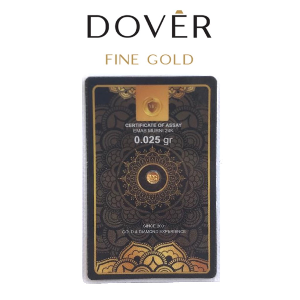Logam Mulia Emas Mini Gold MiniGold 0,025 0.025 gram