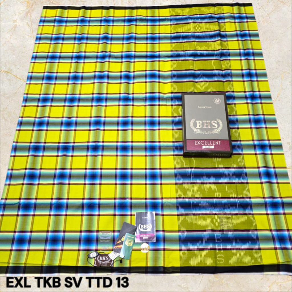 Sarung BHS Excellent TTD ( ada Tanda Tangan) Silver & GOLD