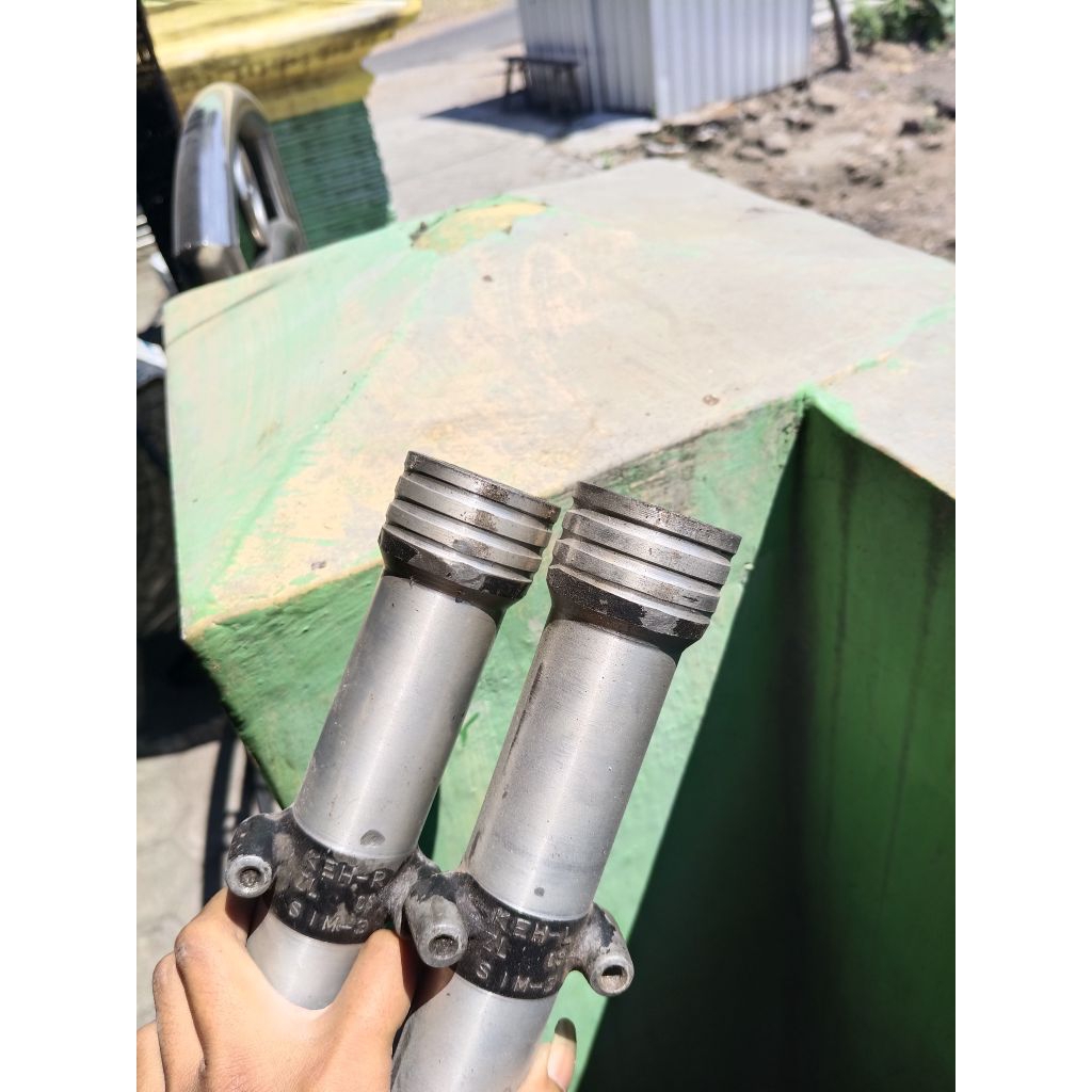 bottom gl max/pro original copotan bubut model ninja ( set kanan kiri )