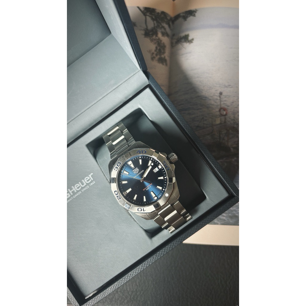 Tag Heuer Aquaracer Quartz Blue Dial SS/S 41mm