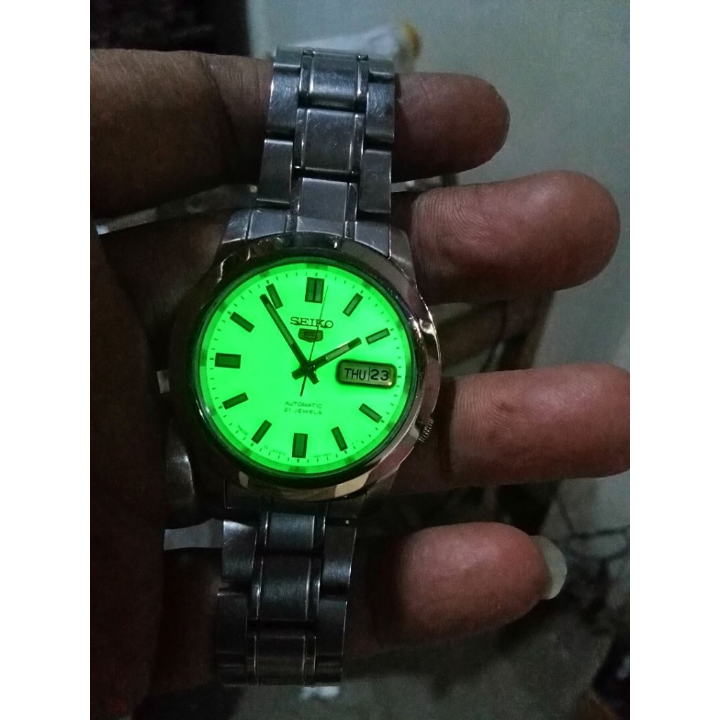 Seiko 7s26 02W0 automatic full lum