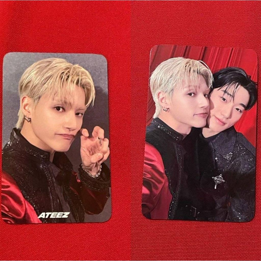 [READY] PHOTOCARD WOOYOUNG ATEEZ IN YOUR FANTASY ATINY ZONE BACKSIDE WOOSAN OFFICIAL