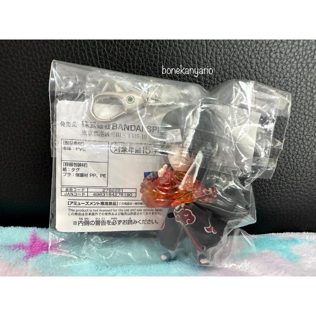 Naruto Shippuden Itachi Uchihah Figure Keychain Original Banpresto Bandai Gantungan Kunci Ganci