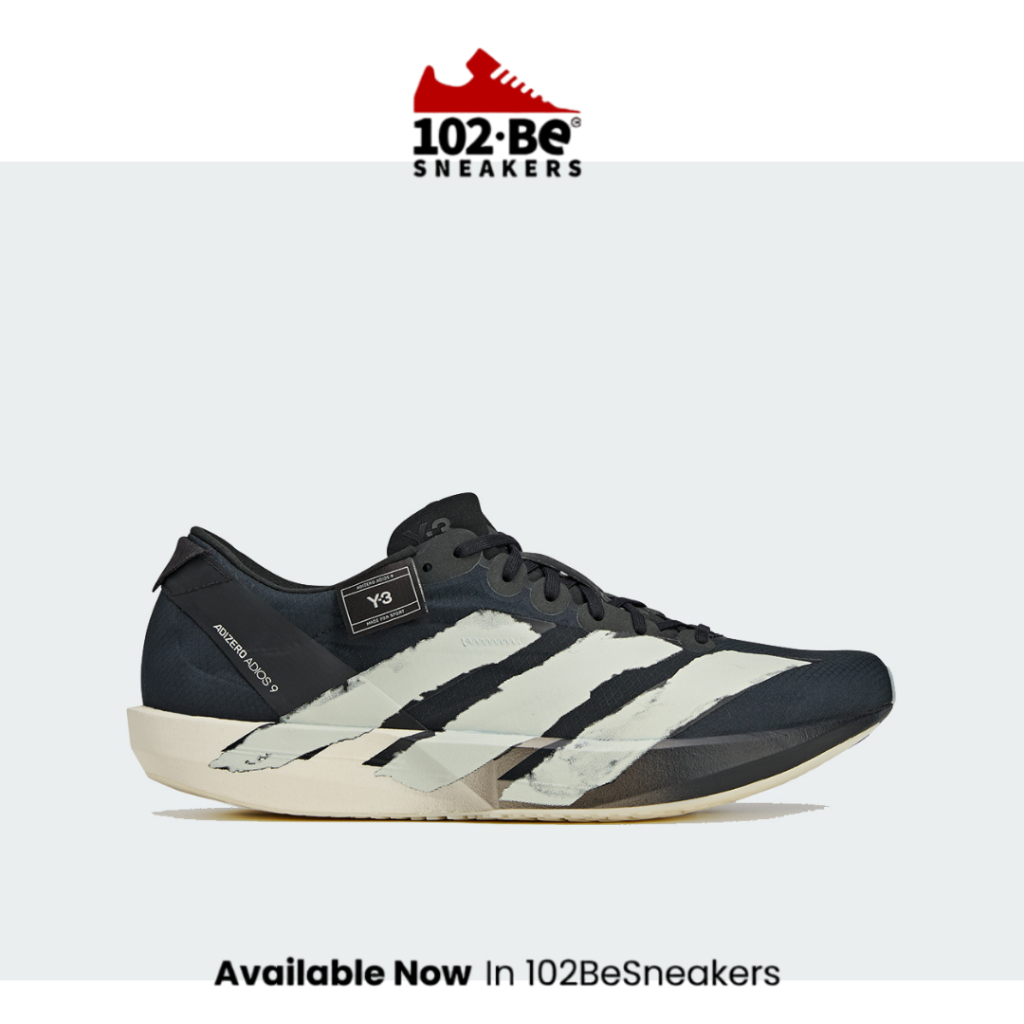 Sepatu Y-3 ADIOS 9 "BLACK" Original