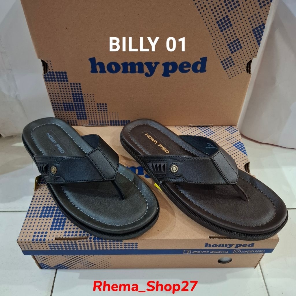 HOMYPED BILLY 01 #TERBARU Sandal Jepit Kasual Pria 100% ORI