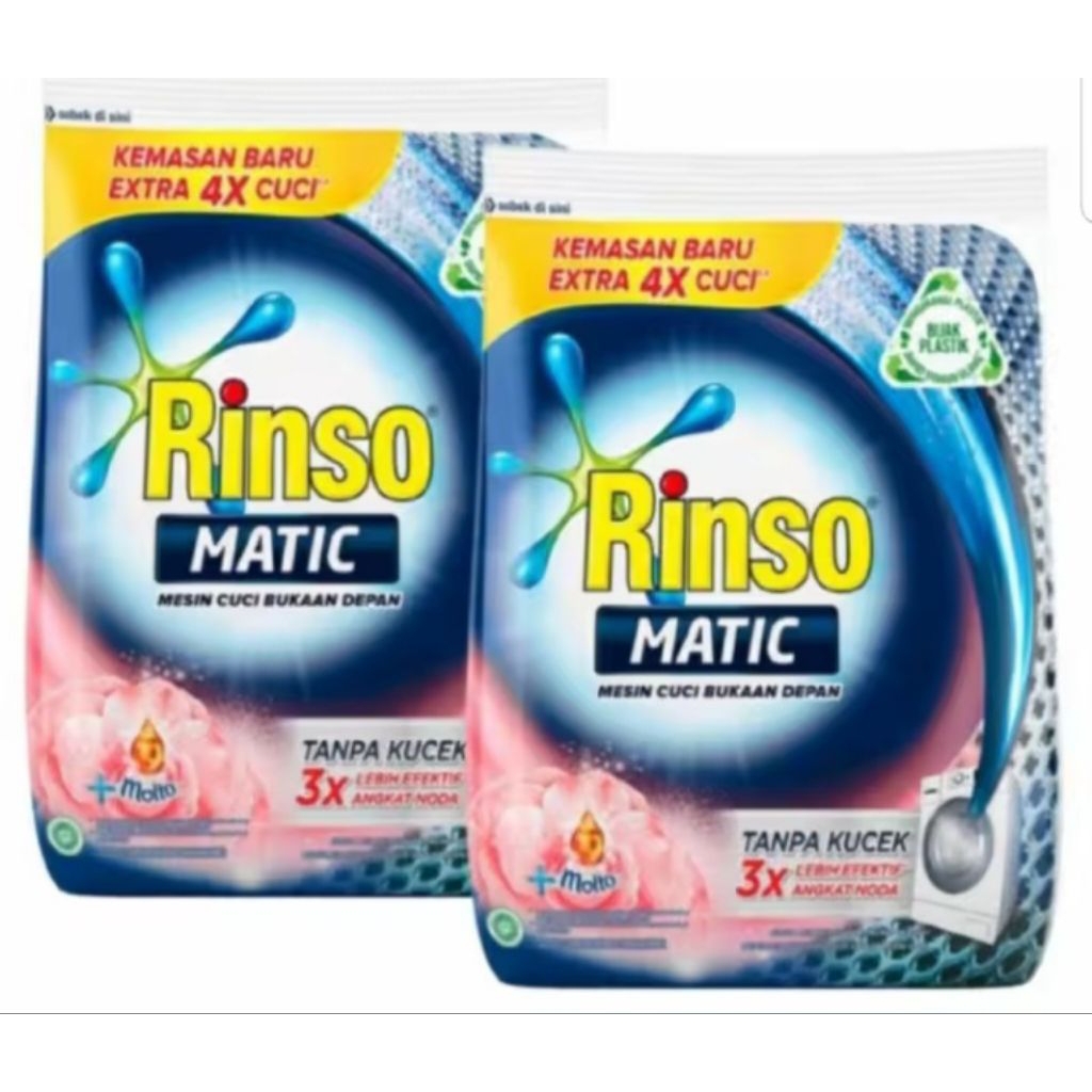 Rinso metic bubuk 2kg+ softener/1.8kg