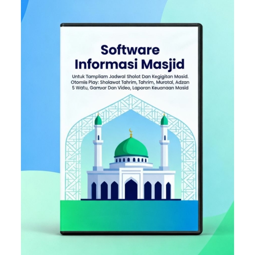 SOFTWARE PROGRAM LED TV INFORMASI MASJID