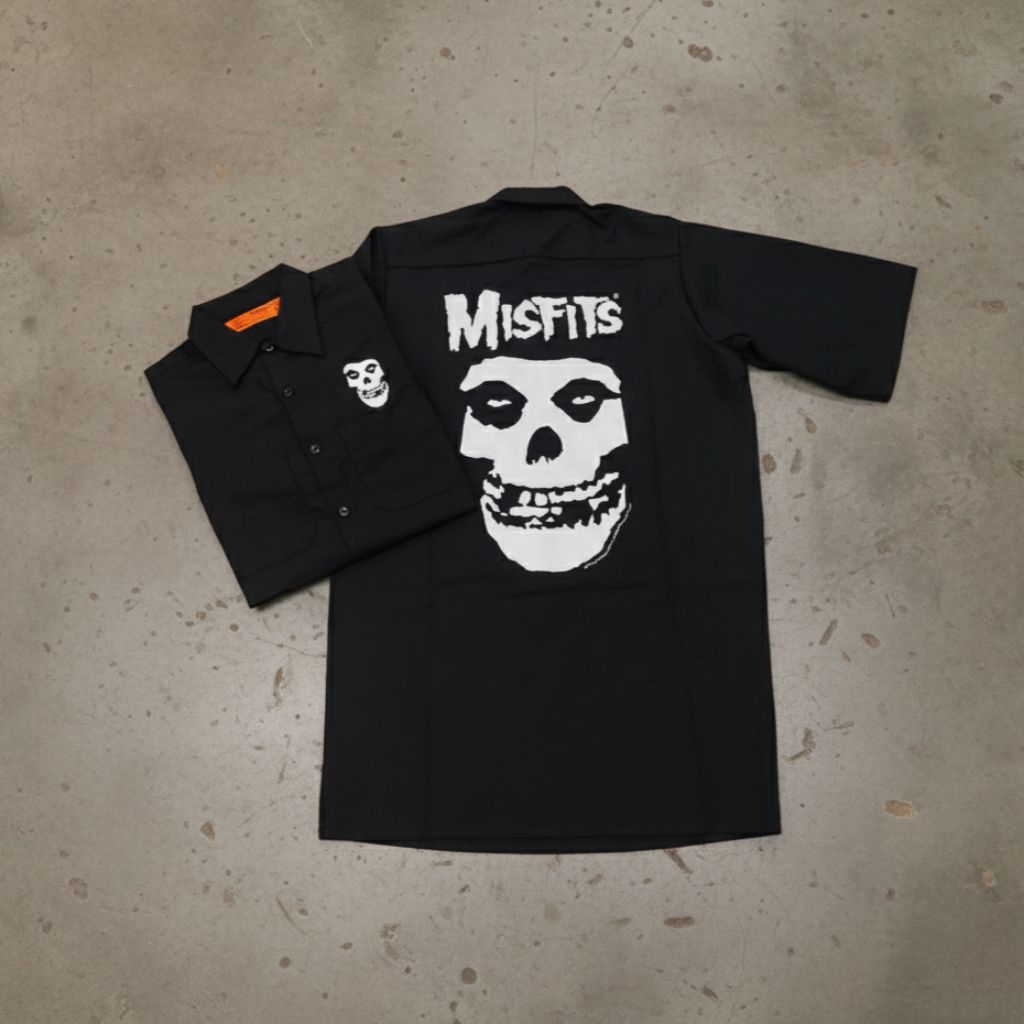 OFFICIAL MISFITS - FIEND SKULL WORK SHIRT