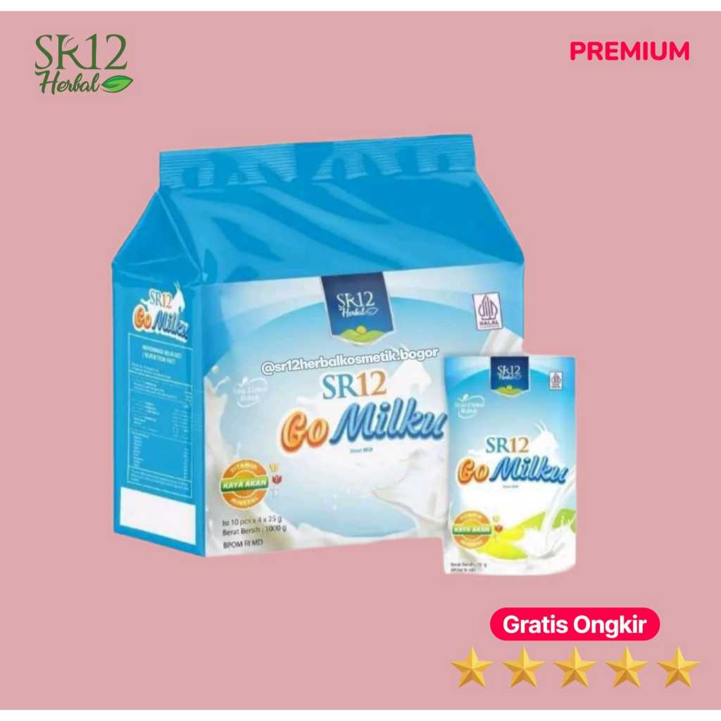 Go Milku SR12 Herbal Gomilku Susu Kambing Etawa Asli