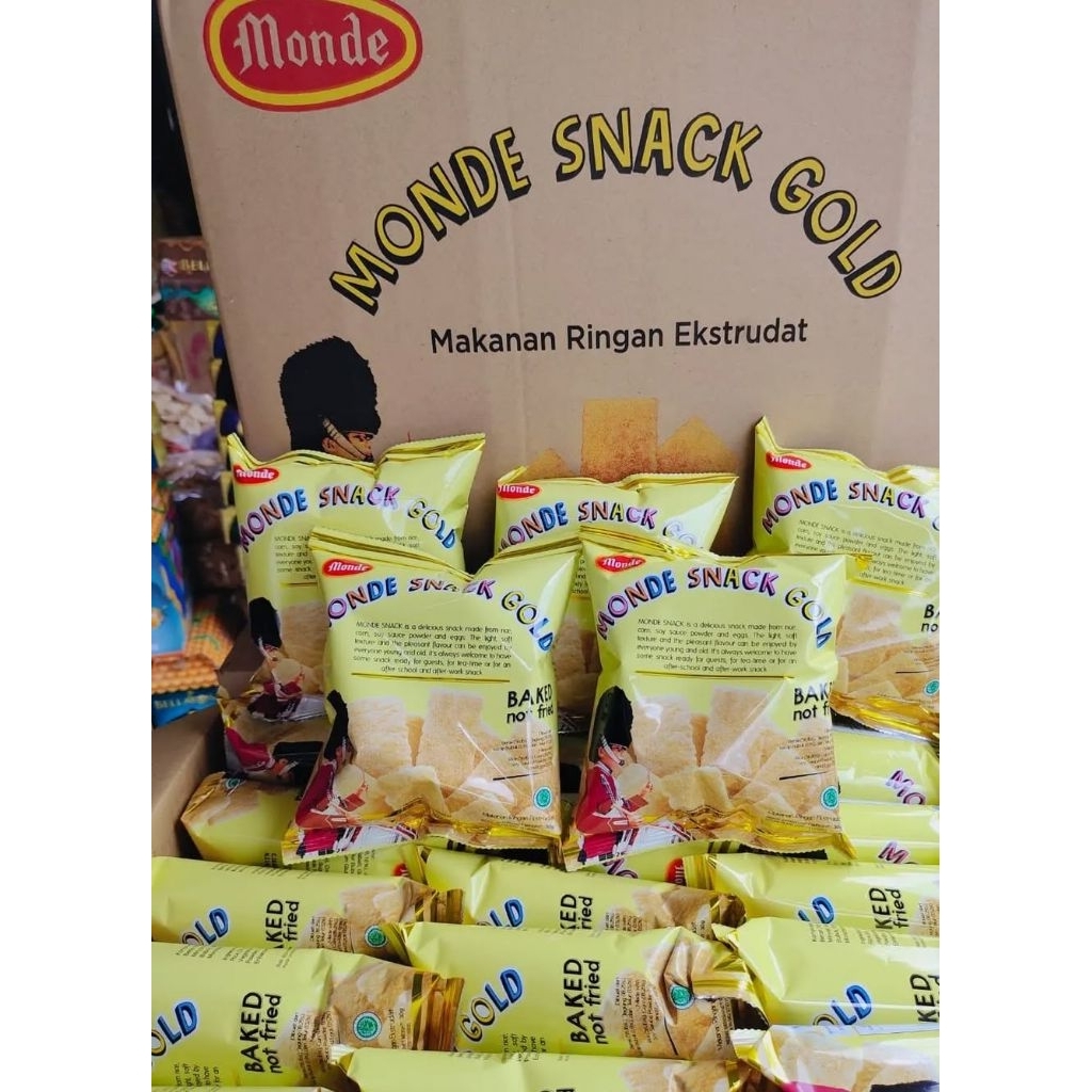 MONDE SNACK GOLD KARTONAN ISI 45 MONDE SERENA