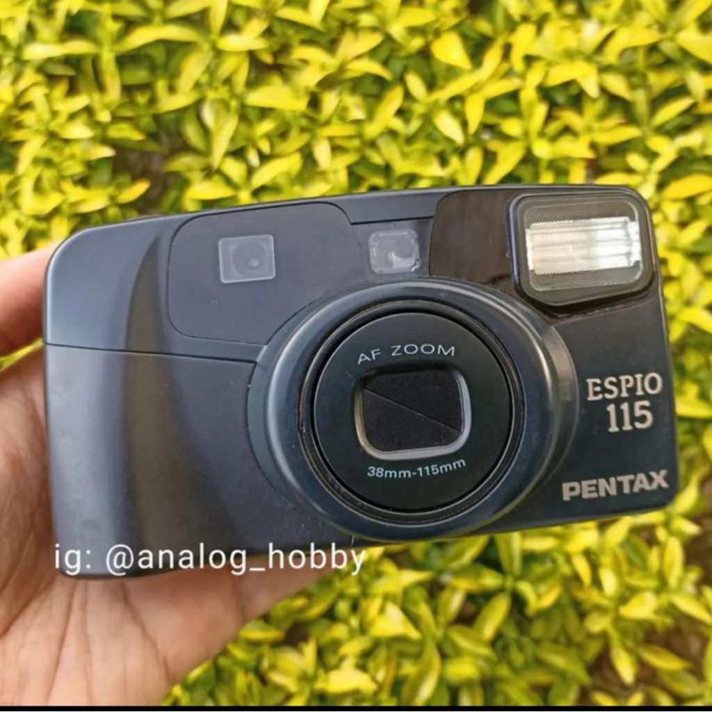 Pentax Espio 115 Kamera Analog Film Pocket