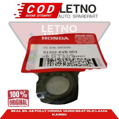 Seal Sil As Pully Honda Vario Beat Old Lama Karbu (91202-KVB-003) Kualitas Honda Asli Original