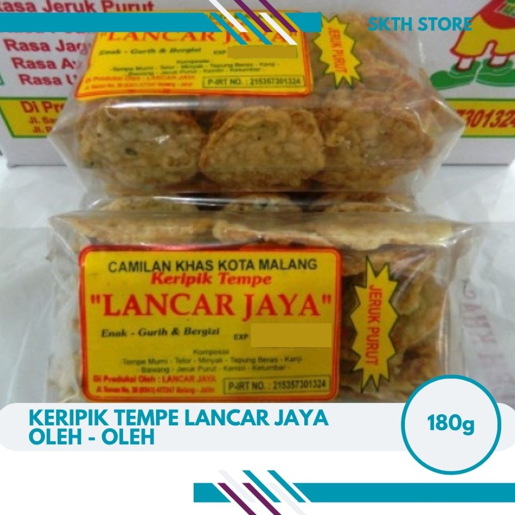 Keripik Tempe Lancar Jaya - Rasa Mix