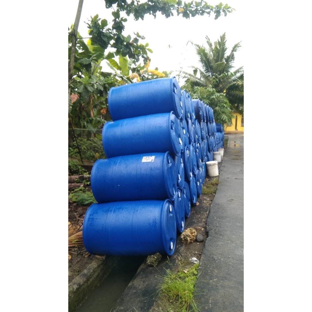 drum plastik 200Liter ex. gula