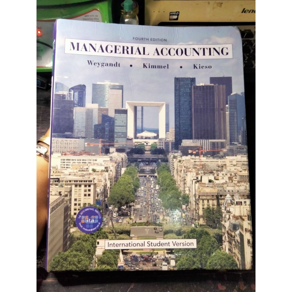Buku Managerial Accounting Internasional Student Version Preloved