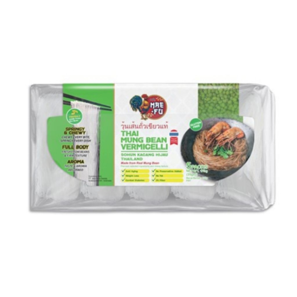 mie sohun kacang hijau Thailand, isi 5 pak
